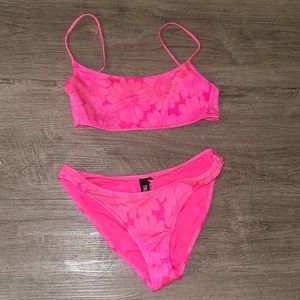 Pink Triangl Bikini